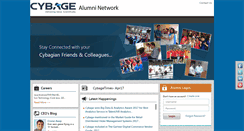 Desktop Screenshot of cybagealumni.com